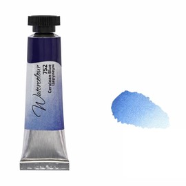7 Artists Cerulean Blue Watercolour Paint 10 ml Tube, High-Quality Artist Watercolour, Finest Artists' Watercolour Paints
