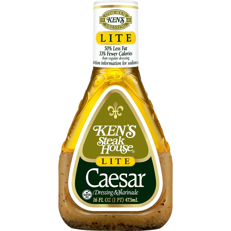 Ken's Light Ceasar Dressing, 16 oz, 2 pk by Ken's