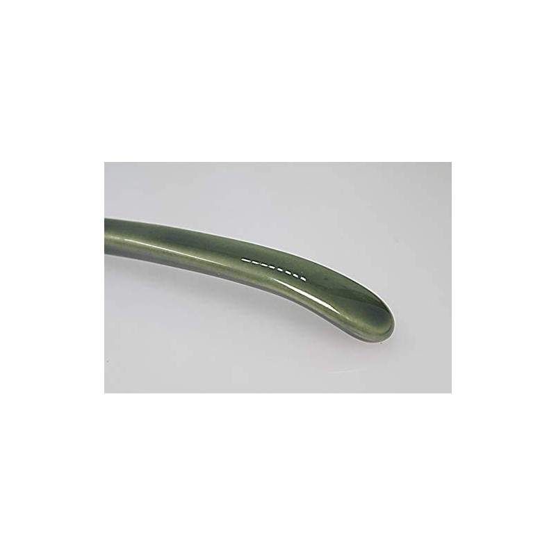 Ceramic Stirrers Spoons Olive Green Set of 5