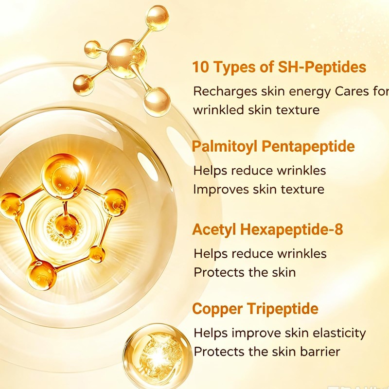 2026 New Advanced Navarro Collagen Peptide Lifting Ampoule, Hydrating Anti-Wrinkle