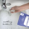 Village Naturals Therapy Comfort Foaming Bath Soak, Blueberry Citrus Scent,