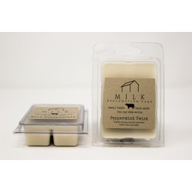 Milk Reclamation Barn Peppermint Twist Scented Wax Melts, 3 Oz, Home Fragrance Accessories