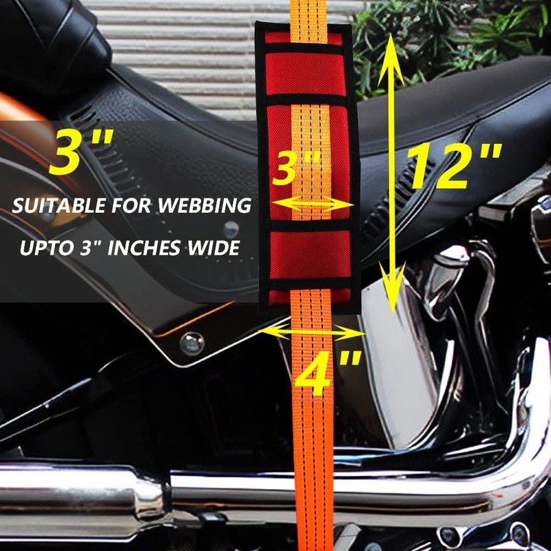 Ratchet Strap Protector Sleeve Universal Tie Down Strap Ratchet Protector
