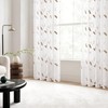MIULEE Voile Curtains with Eyelets for the Living Room, Elegant