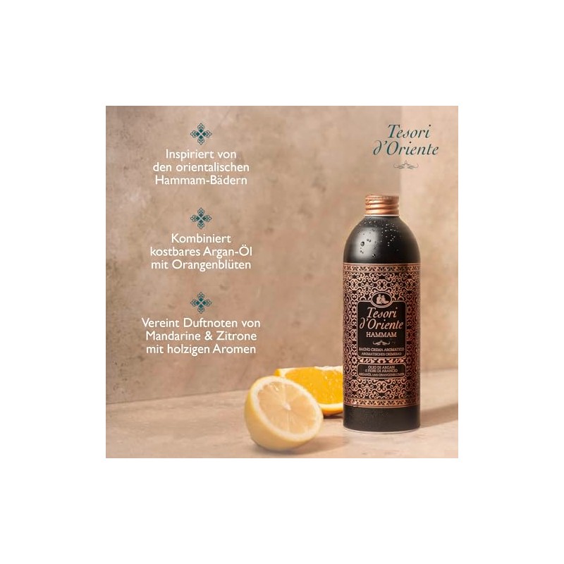 Tesori d'Oriente Cream Bath 'Hammam' | Aromatic Bath with Argan