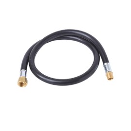 Flame King Thermo Plastic Hose Assembly For LP and Natural Gas, 40 Inch, 3/8 Inch ID - 100383-40 , Black