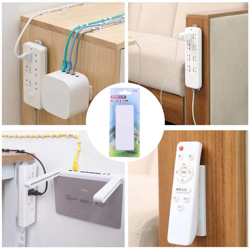 YFFSFDC Movable Power Strip Fixer for Wall Mounting, No Drilling