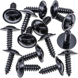 Rexka 15pcs Bumper Cover Under Cover Grill Tapping Screw for Hyundai Kia 1249305167E 12493-05167E 12493-05167-E