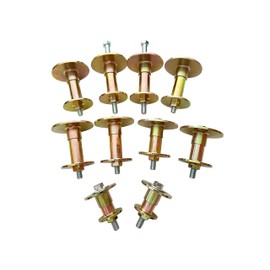 BoCID 40-Pack Body Mount Hardware Kit Compatible with 1978-1979 Ford Bronco Fits Prothane 6-103