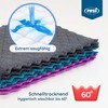 REZI 6 x Microfibre Sponge Cloth Kitchen I Cleaning Cloths/Cleaning