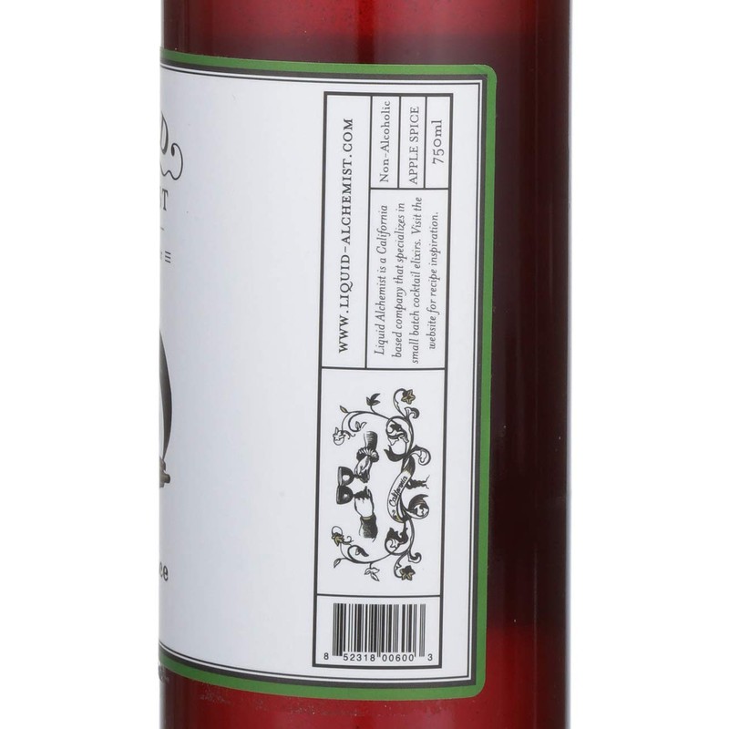 Liquid Alchemist Apple Spice Cocktail Syrup, Drink Mixer, Soda Syrup