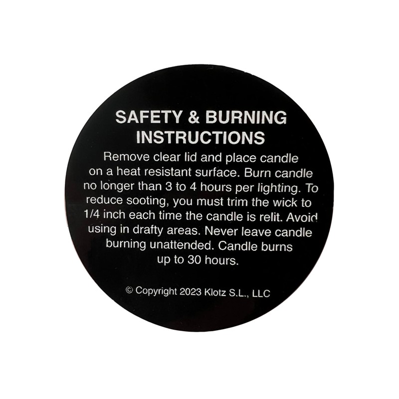 Klotz TechniPlate Scented Candle with Famous Estorlin Scent - 2