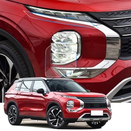 LUNQIN Car Headlight Protection Film for Mitsubishi Outlander 2022 2023 2024 ，Outlander PHEV 2023 2024 Auto Accessories Lucency Vinyl Exterior Decoration Self Adhesive Sticker Cover Tint Tail Light