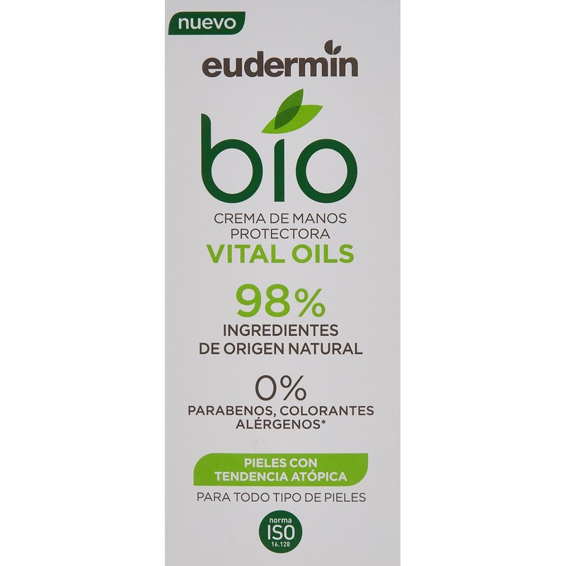 EUDERMIN Protective Cream Organic Atopic Skin Tube 75 ml