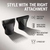 4 Pcs Universal Hair Dryer Nozzle Concentrator Attachment & Comb