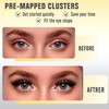 Natural Lash Clusters - 56pcs Wispy Eyelash Clusters, C Curl
