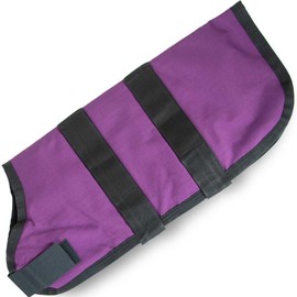 Jeffers Breathe Comfort Ripstop Dog Blanket, Purple/Black, 20" Medium - Waterproof, Windproof, Breathable, Durable - Ideal for Outdoor, Indoor, Travel, Machine Washable Insulation