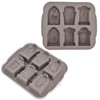Molde de silicona con 6 tumbas ideal para halloween paratus