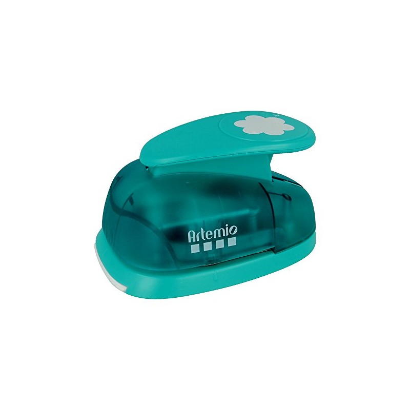 Artemio 7.6 cm Jumbo Flower Lever Punch, Green