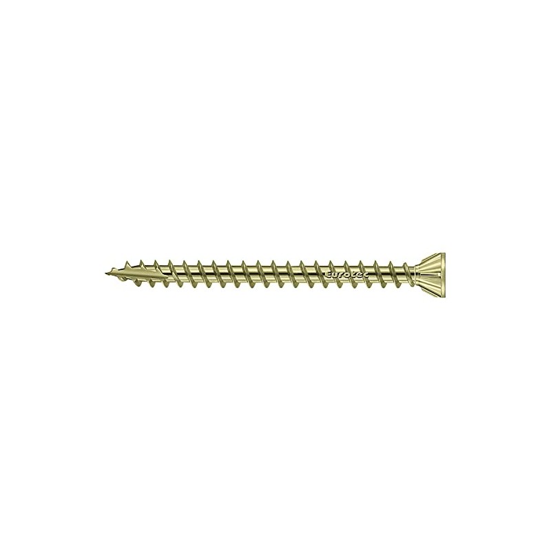 OSBfix Eurotec 900691 Galvanised Yellow Wood Screws OSB Fix 4.3