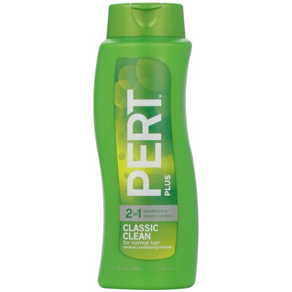 Pert Plus 2 in 1 Classic Clean Shampoo & Conditioner, 25.4 Fl Oz