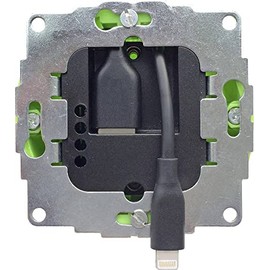 Smart things s24L/A sCharge 12W Flush-Mounted Power Supply with 8-Pin Connection Cable, Silver, sCh-12W-8pin-1.0A