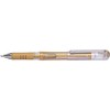 Pentel 1.0mm Tip Hybrid Gel Grip Dx Metallic Gold Ink