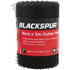 2X Rolls of Gutter Mesh Guard Covers 10m Length Prevent Drain and Guttering Blockages