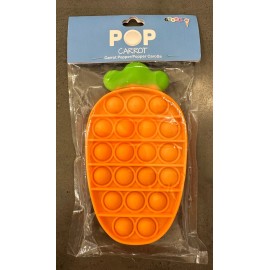 iscream NEW!!  Carrot Fidget Bubble Popper Pop It Stress Reliever Autism Sensory Easter
