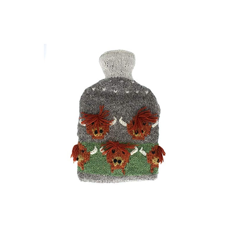 Pachamama Herd of Highland Cows Hot Water Bottle