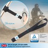 valonic FALCON - 4x soft loop tie down straps, 30cm,