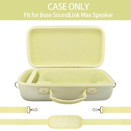 co2CREA Hard Travel Case for Bose SoundLink Max Bluetooth Portable Speaker, Case Only