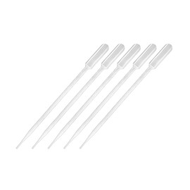 sourcing map Pack of 20 Plastic Disposable Pipettes, 10 ml, Transparent Pipettes with Graduated Transfer, 295 mm Length, Liquid Dropper for Laboratory