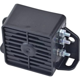 J&N Electric Back-Up Alarm Dual Sound 12V 97dB Universal Mounting Black CE Certified