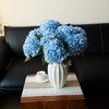 DUYONE 3PCS 22 inch Realistic Artificial Hydrangea Large Real Touch