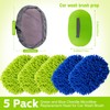 Layhit 5 Pcs Car Wash Mitt Set, Brush Not Included,