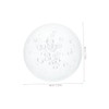 BESPORTBLE Crystal Sphere Decorative Glass Orbs 4cm Bubble Balls for
