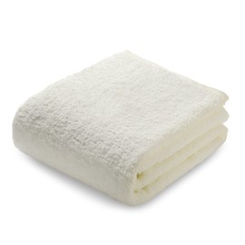 Air Kaol Bath Towel, Baby Mum, Made in Japan, Fine Yarn, Oboro Towel, Fluffy, Absorbent, Quick Drying, 100% Cotton, Towel, For Atopic Sensitive Skin, Approx. 23.6 x 47.2 inches (60 x 120 cm), Asano
