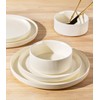 TheTerra Ceramic Dinnerware Sets for 4, 12 Pieces Porcelain Lightweight