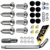 Anti Theft License Plate Screws, Anti Theft License Plate Frame