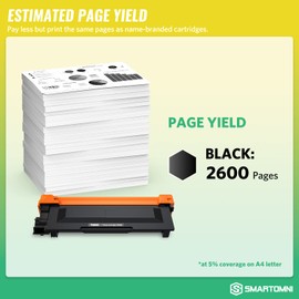 TN660 Compatible Toner Cartridge Replacement for Brother TN660 TN630 use for Brother DCP-L2500D L2305W HL-L2300D L2360DN MFC-L2680W L2705DW MFC L2740DW l2720DW Design V3 M283fdw