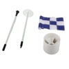 Golf Flagpole Portable 3 Feet Golf Flag Pole Flag Hole