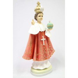 Vittoria Collection Infant Jesus of Prague Italian Statue Sculpture Figurine Made in Italy 18" Tall
