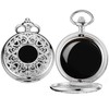 DerMacht Scrying Mirror Natural Black Obsidian Mirror for Divination, Witchcraft,