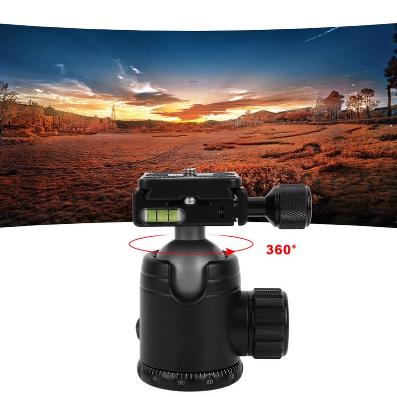 360 Horizontal Rotation Panoramic Camera Tripod Ball Head 36mm Ball