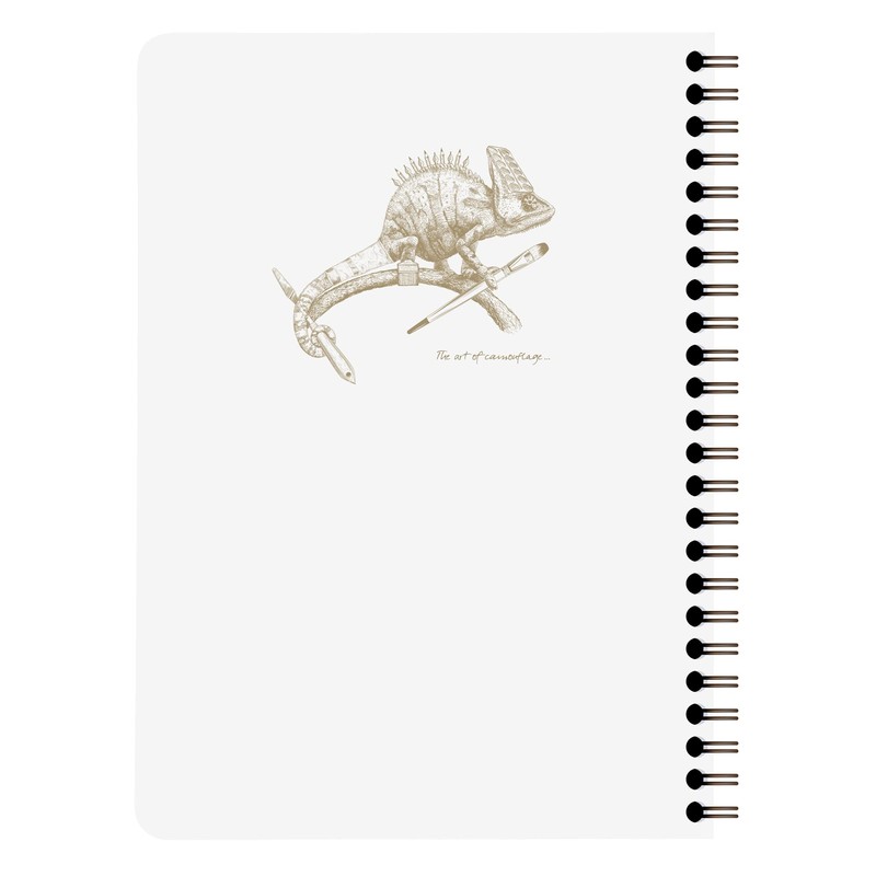 Clairefontaine 104566C Flying Spirit Notebook with Inner Pockets and Spiral