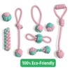 Eco-Friendly Cotton Rope Dog Toys – 7-Pack Chew Set for