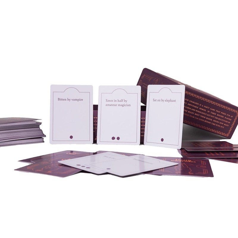 Death Charades: Silly Party Card Game, Create Two or More