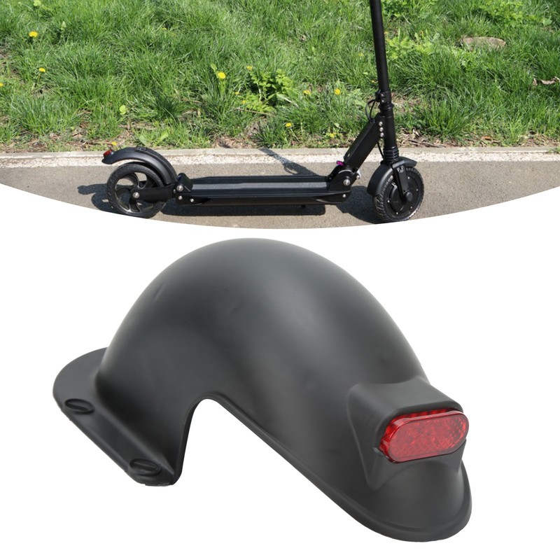 10 Inch Electric Scooter Rear Mudguard with Tail Light Electric