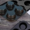 XUELIYUN Yorkshire Pudding Tray Twin Pack Muffin Tin Cookware 4